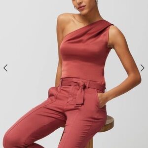 White House Black Market One Shoulder Top